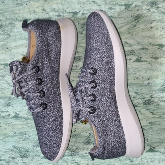 Allbirds Wool Runner Gray Color Running Shoes Size 9 Men's - Picture 3 of 8
